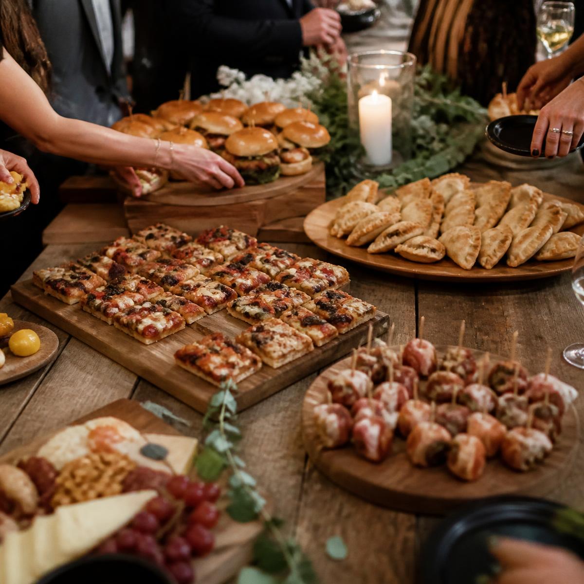 Propuesta gastronómica de La Caserita para eventos